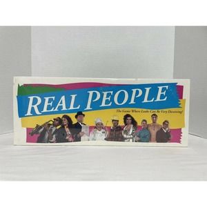 Sealed Real People Board Game Parker Brothers 1991 Vintage 100% COMPLETE
